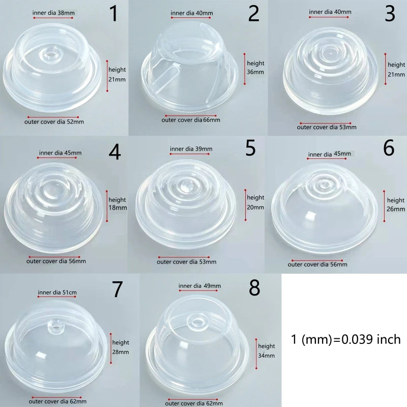 Replacement Diaphragm Breastfeeding Accessories Dishwasher & Skin-Friendly