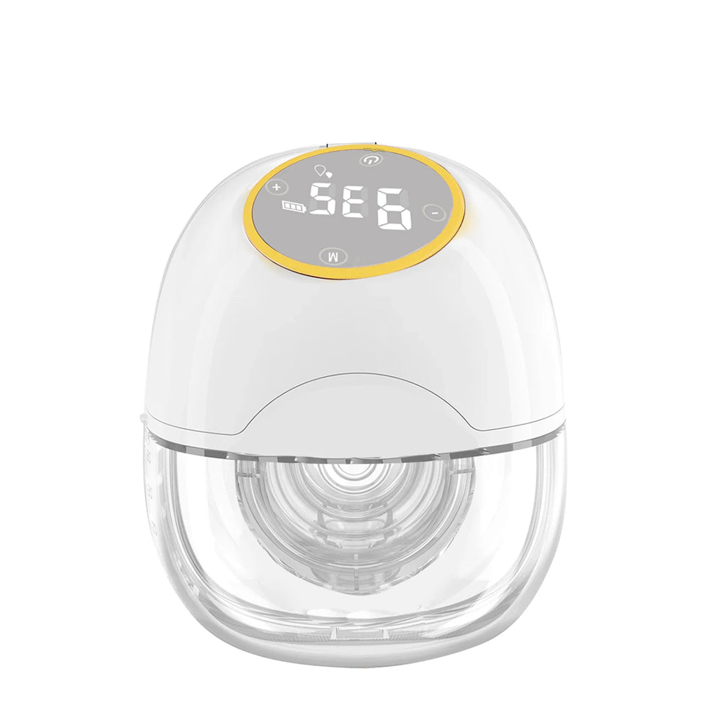 Wearable Electric Breast Pump 3 Modes 9 Suction Levels Hands Free Breast Pumps Milk Collector Painless and low noise