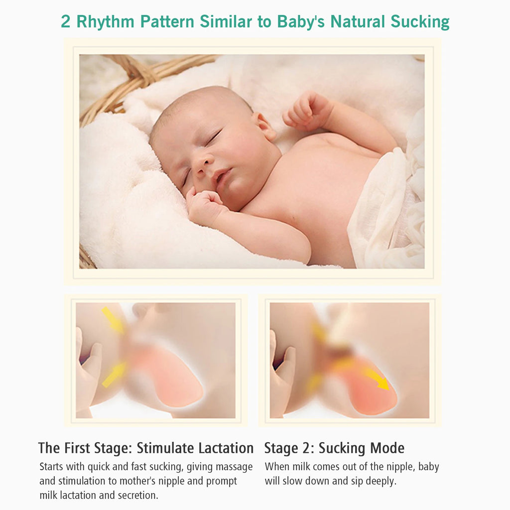 2/1pcs S12 Wearable Electric Breast Pump Silent Invisible Hands Free Breast Pump Comfort Milk Collector Milk Puller BPA-free