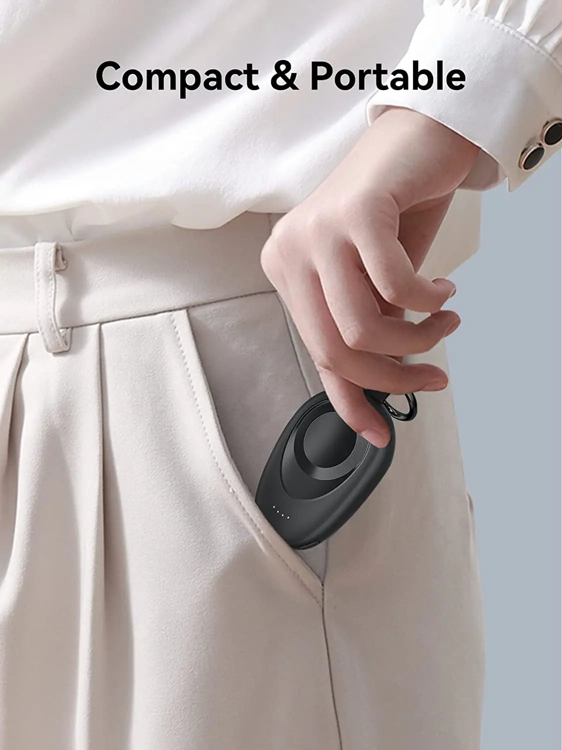 NEWDERY Battery Pack 1400mAh Portable Wireless Charger for Apple Watch Series 10 9 8 7 6 5 4 3 Ultra 2 Fast Charging Power Bank