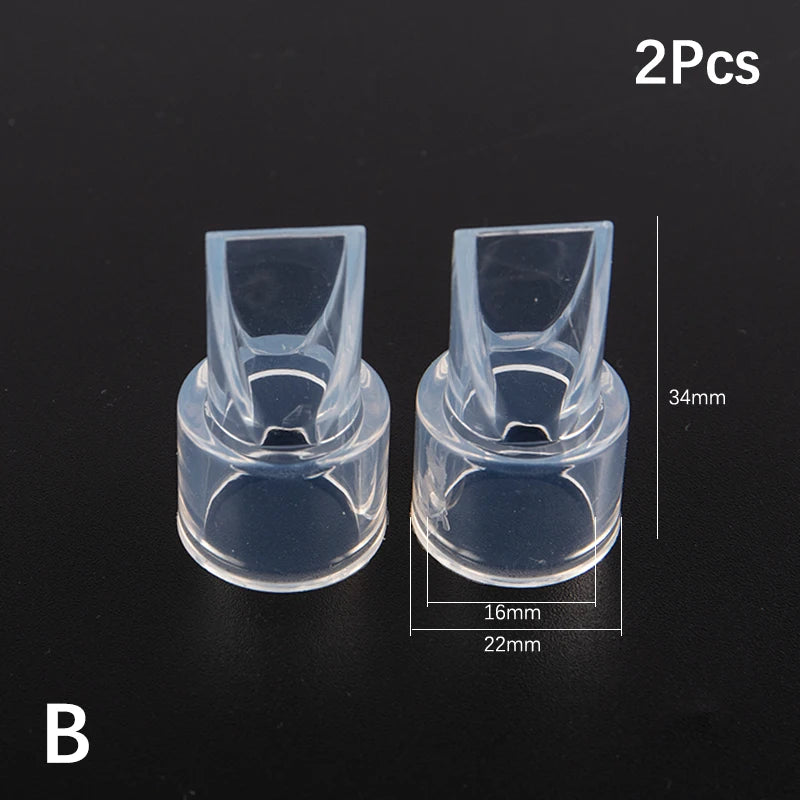 2pcs Duckbill Valve Breast Pump Backflow Breast Protection Silicone Baby Feeding Nipple Manual/Electric Breast Pump Accessories