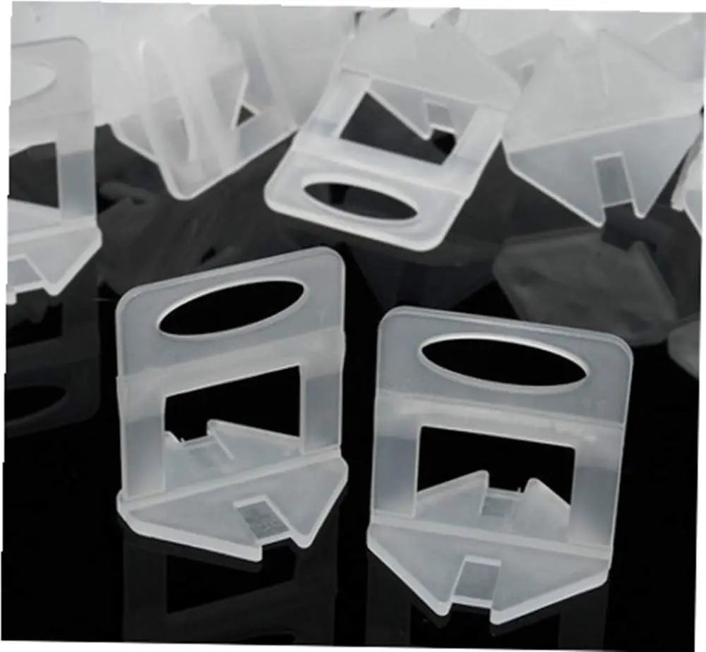100-1500Pc Tile Leveling System Clips Tile Spacers Laying Level Spacers Clips for Ceramic Tile Laying Leveling Construction Tool