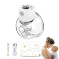 2/1pcs S12 Wearable Electric Breast Pump Silent Invisible Hands Free Breast Pump Comfort Milk Collector Milk Puller BPA-free