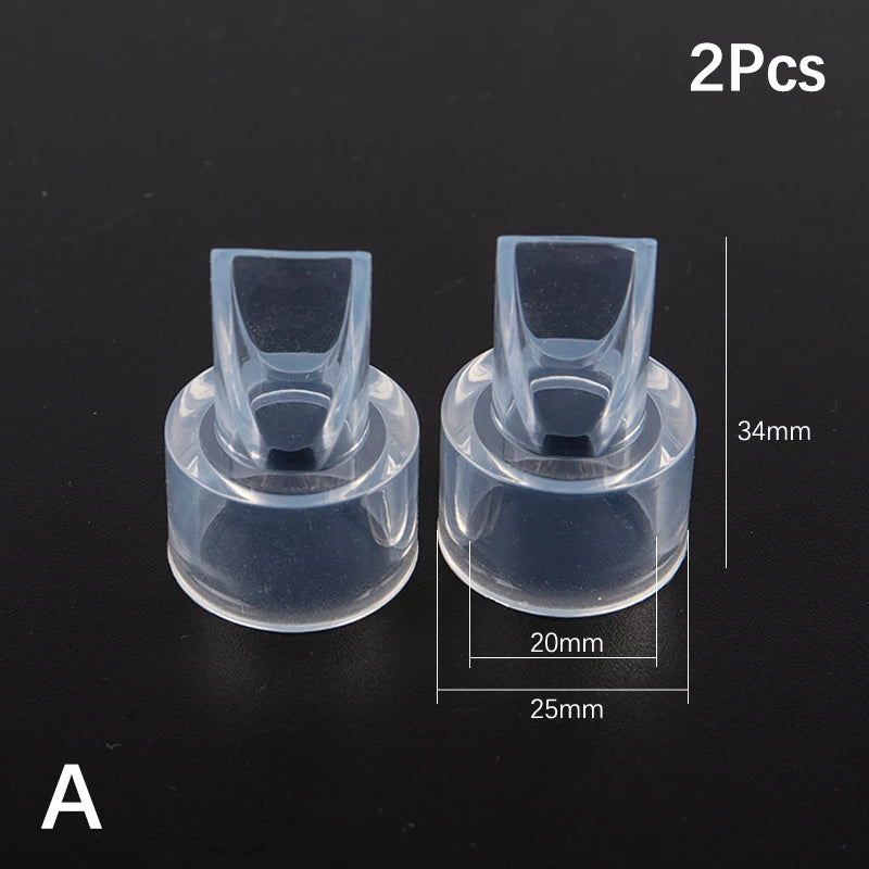 2pcs Duckbill Valve Breast Pump Backflow Breast Protection Silicone Baby Feeding Nipple Manual/Electric Breast Pump Accessories