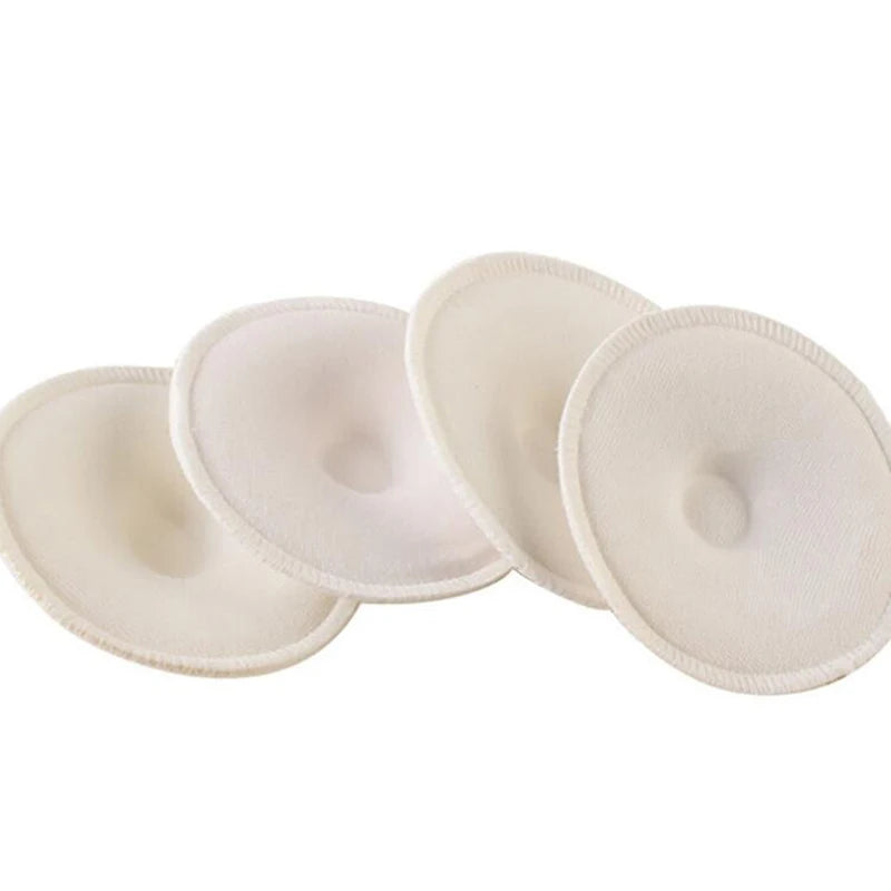 4Pcs/Set Breast Pad Nipple Patch Nursing for Mother Washable Waterproof Convenient Feeding Pad Towel Cloth Sponge Reusable