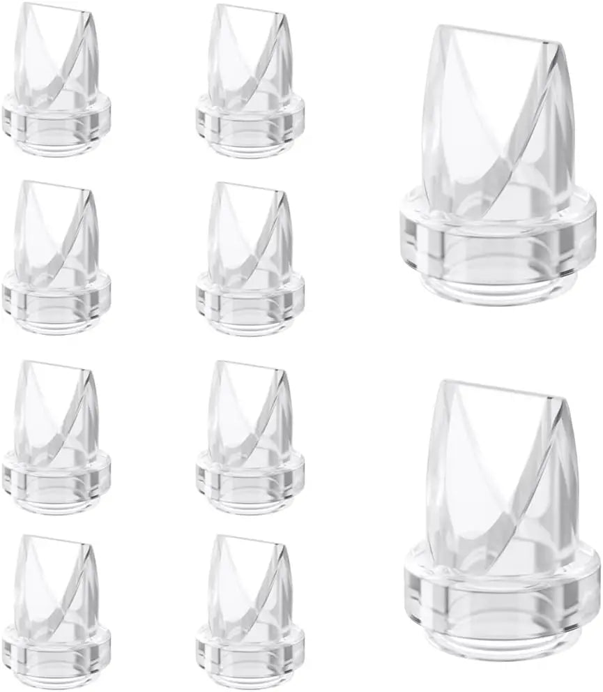 Full S32 Breast Pump Set with 24/27mm Flange for NCVI NICEGREEN Nuliie Zooawa Sunnaltree Wearable Breast Pump Replacement Parts