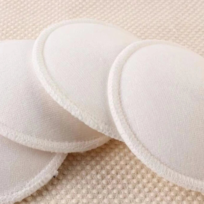 4Pcs/Set Breast Pad Nipple Patch Nursing for Mother Washable Waterproof Convenient Feeding Pad Towel Cloth Sponge Reusable